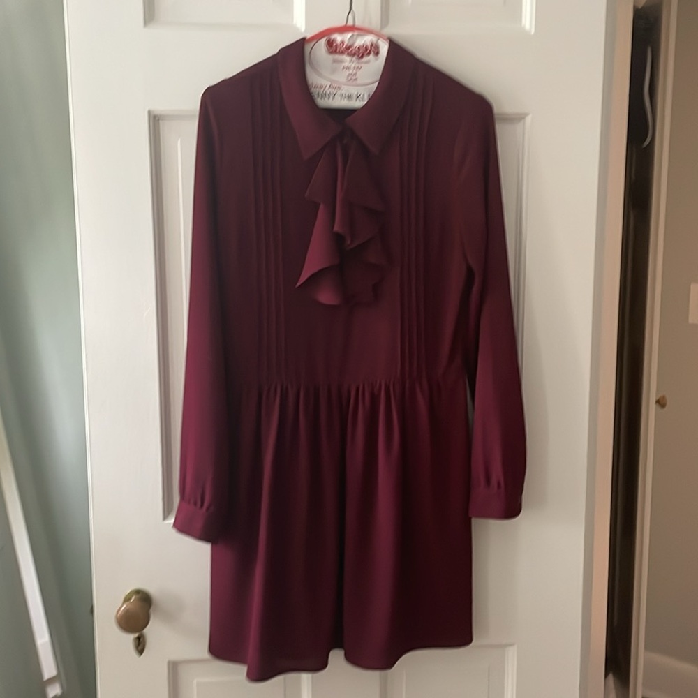 Wayf maroon dress. Only worn once!